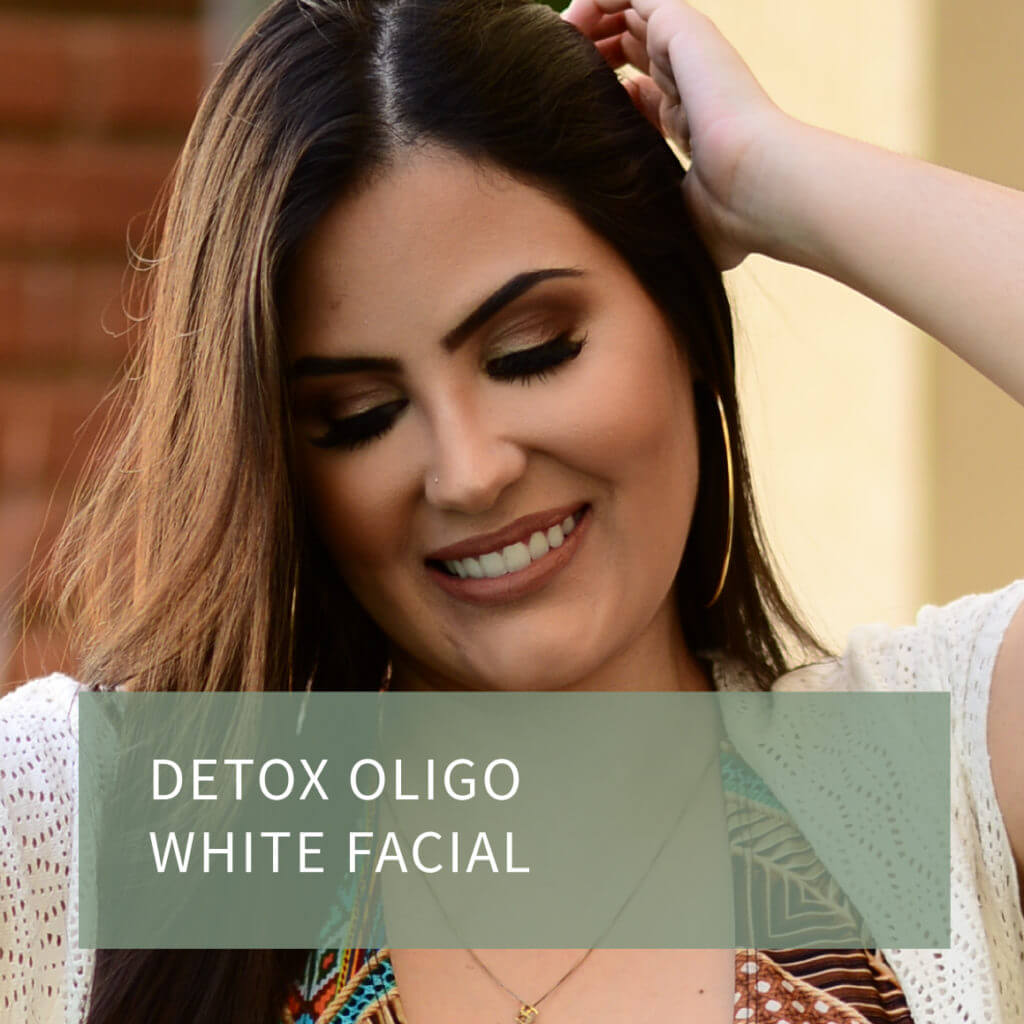 detox oligo white facial